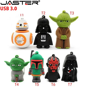 

JASTER 3.0 usb flash drive star wars pen drive 4GB/8GB/16GB/32GB Star War Dark Darth Vader Yoda pendrive memory stick u disk