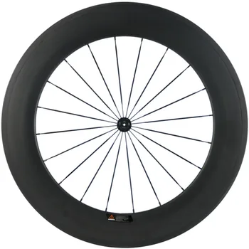 

700C Carbon Fiber 88MM Road Bike Wheels Front Wheel Clincher Wheelset U Shape Rear Wheel 25mm Width