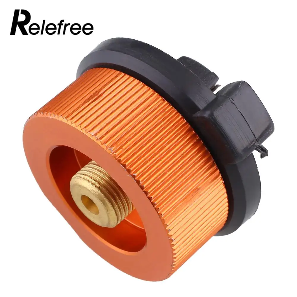Relefree Outdoor Camping Stove Furnace Converter Connector Gas Fuel