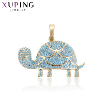 

Xuping Fashion Charming Turtle Shaped Necklace Pendant for Women Christmas Jewelry Gifts S72.1-33089