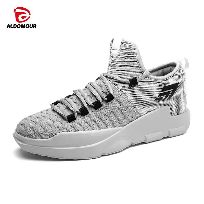Aldomour Zapatillas de baloncesto hombres sneakers tamaño 39-45 Basket Homme zapatos de baloncesto chaussures de basket Homme b7019