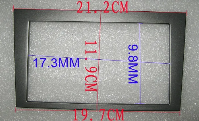 173*98 мм Автомобильная установка радио фасции Для Opel 2000+ 2DIN, DVD рамка Dash монтажный комплект адаптер отделка Переходная панель рамка приборной панели, 2 Din
