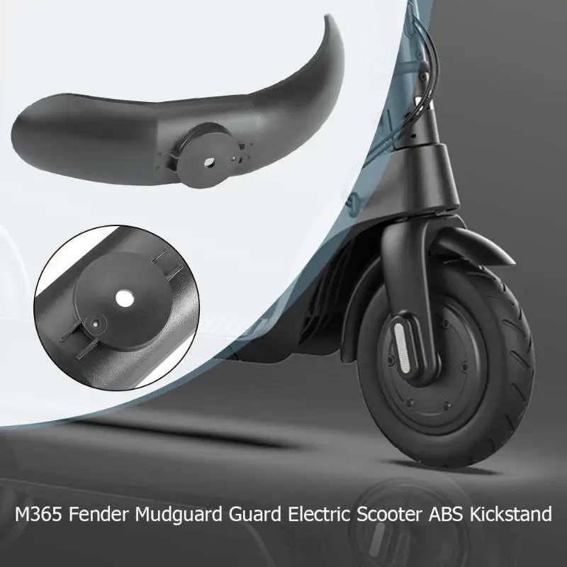 Perfect Fender Mudguard Guard for Xiaomi M365 Electric Scooter Skateboard Rubber Cup Screws Tire Kickstand 4