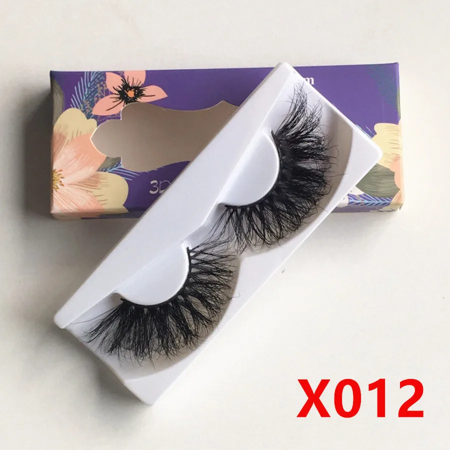 

25mm Mink Eyelashes Makeup 3D Mink Lashes Handmade Natural False Eyelashes Faux Cils Volumn Fake Eyelash Extension Beauty