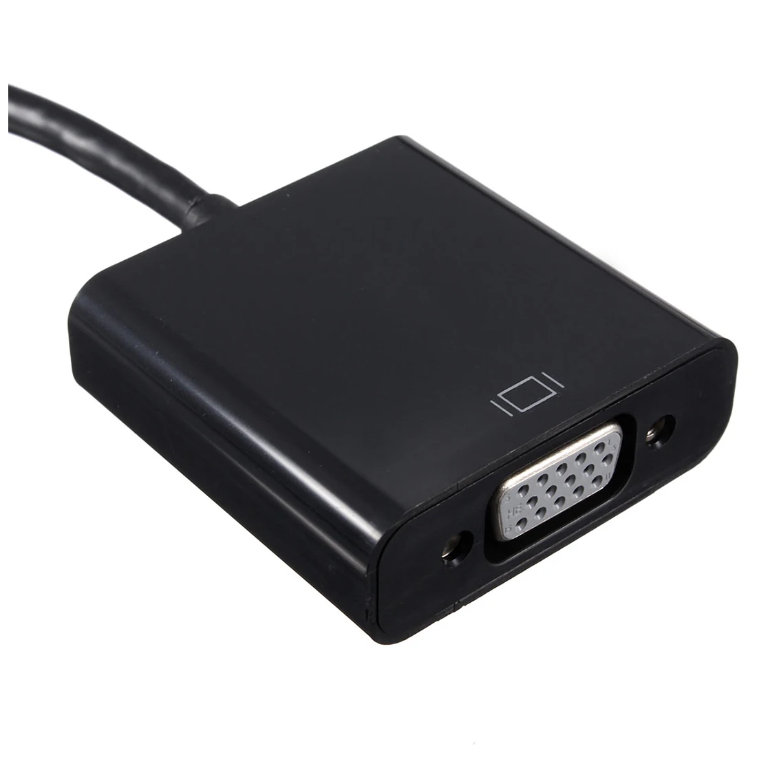 Горячий 1080P USB 3,0 на VGA дисплей Внешний видео графический адаптер кабель для Win 7 8, черный