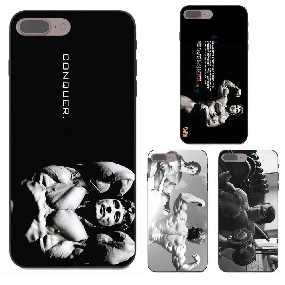 Новые чехлы для телефонов Arnold Gym Motivation Schwarzenegger Samsung Galaxy A3 A5 A6 A6s A7 A8 A9 Star Plus 2016 2017