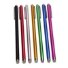 Crayon capacitif universel de stylet de dispositifs d'écran tactile de Micro-Fiber en métal pour l'ipod/iPad/téléphone portable/tablette/protection/PC ► Photo 2/6