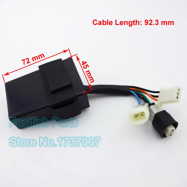 

CDI Box 7 Pins For 250cc ATV Quads UTV Loncin Puma Tiger Jianshe Hensim Go Kart Motorcycle Moped Scooter