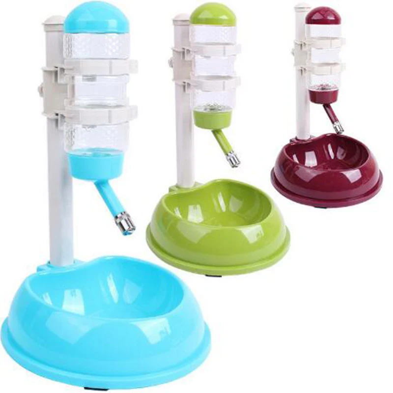 font b Pet b font Dog Waterer Automatic Drinking Waterer Feeder Rod Type Anti skid