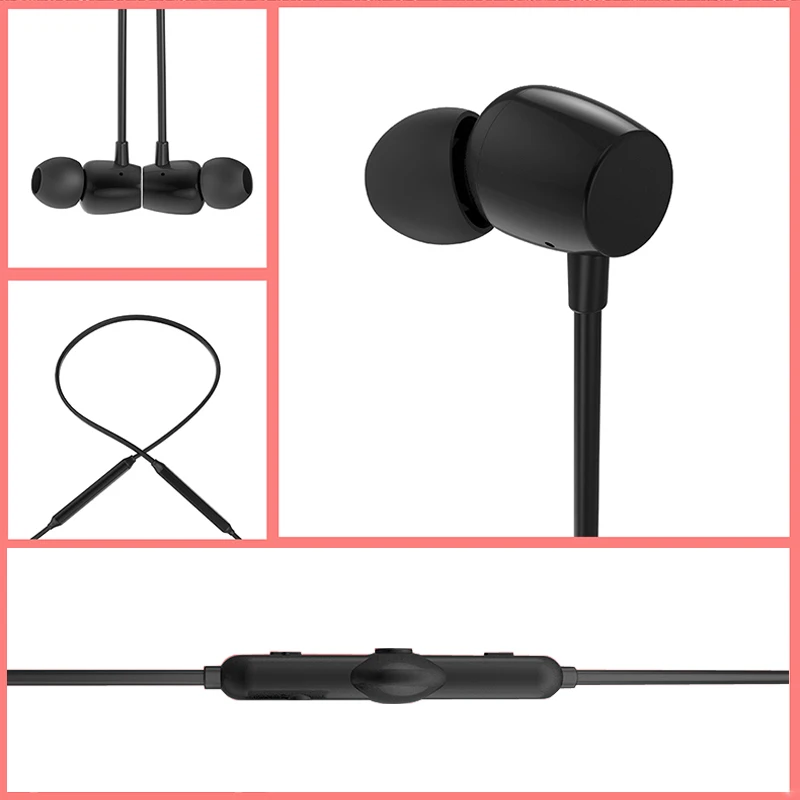 Fones de Ouvido sem Fio Fone de Ouvido Fones de Ouvido Fone de Ouvido com Microfone Eardeco Esporte Bluetooth com Microfone Handsfree Baixo Pesado - Image 3