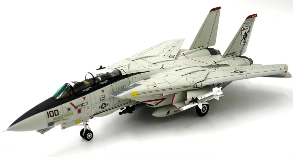 

JC Wings 1/72 F-14A fighter VF-41 Black Ace Squadron JCW-72-F14-002 Alloy collection model Holiday gift