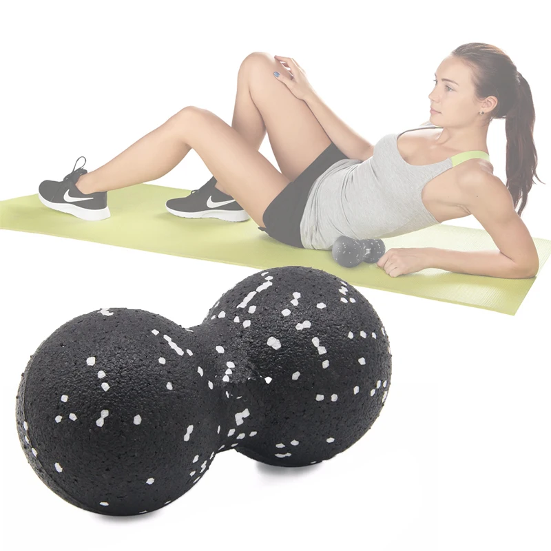 Peanut Massage Ball Fascial Massage Ball Yoga Fitness Training Ball Fitness Stretching Ball