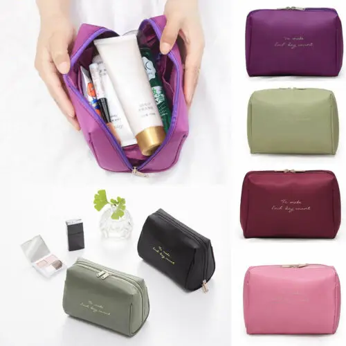 

Professional Large Makeup Bag Cosmetic Case Storage Handle Organizer Travel Kit