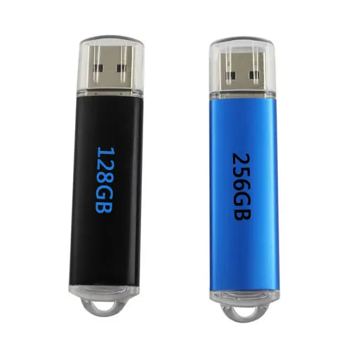 Металлический Высокоскоростной флеш-накопитель USB 2 0 64 ГБ 128 256 512 ТБ карта памяти