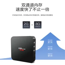 20pcs V88 PLUS Android 5.1 RK3229 Quad core TV Receiver Media Player 2G / 8G ROM 4K For Smart TV Box KODI loaded Miracast player