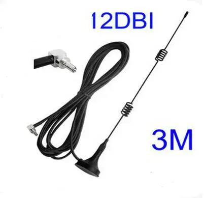 Беспроводной роутер 4G LTE E353 EC315 E3276EC5377 CRC9 Wi-Fi Магнитная плетёная стальная антенна с