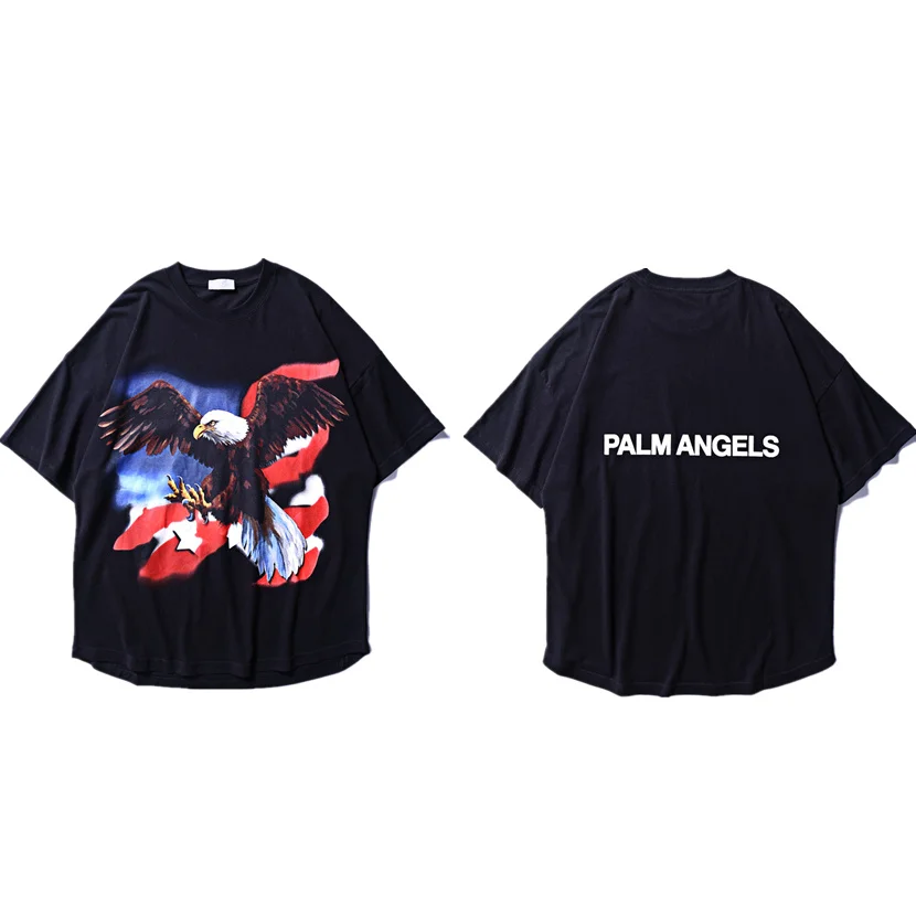 

Hip Hop HIGHEST Mountain Palm Angels T Shirts Streetwear 3D Printing Palm Angels T-shirts Palm Angels Top Tees