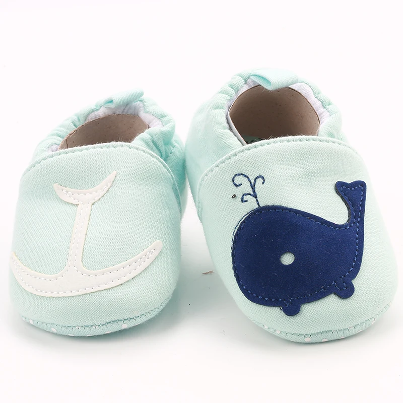 [Simfamily] Мягкая домашняя детская обувь для малышей, Нескользящие Детские кроватки для мальчиков и девочек, обувь для первых ходунков - Цвет: 04