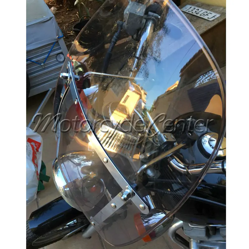 Дым ветровое стекло для 1969- Suzuki бульвар C50 C90 M50 M90 S40 S50 S83 охранной 1400 1500 700 800 GN250 GN125