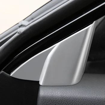 

For Toyota Camry XV70 2018 ABS Matte Interior Front Door Side Triangle Cover Decoration Trim 2pcs Car Styling Accessories