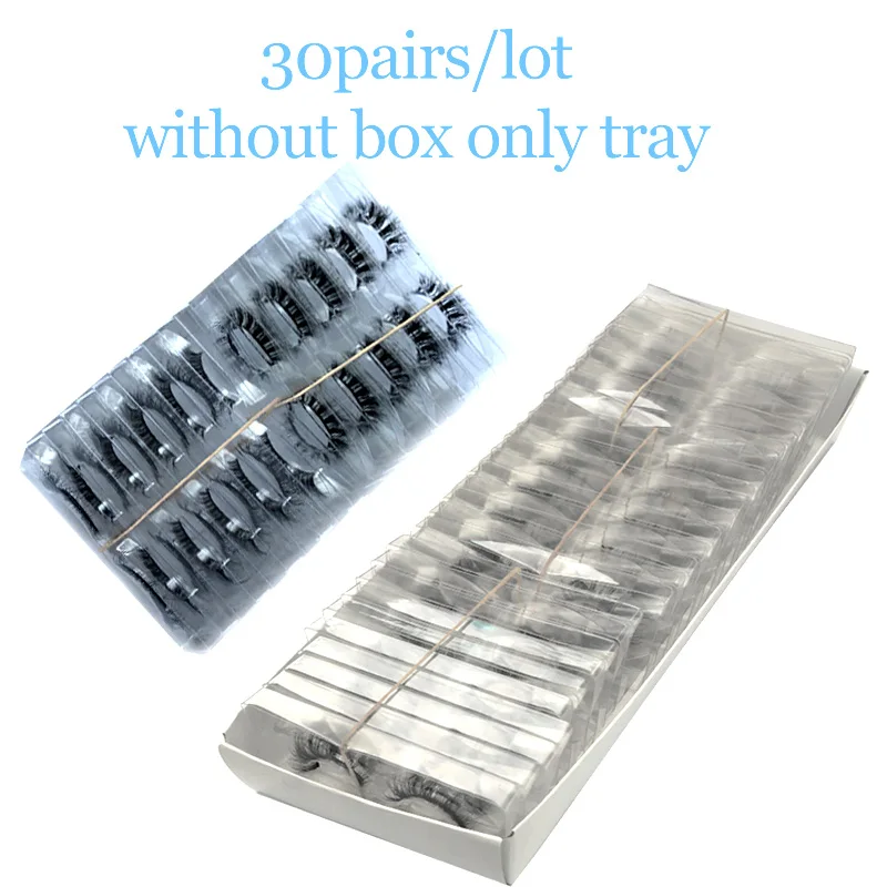 

30pairs/pack wholesale only tray real Full Strip mink false eyelashes cheapest price cruelty free mink lashes