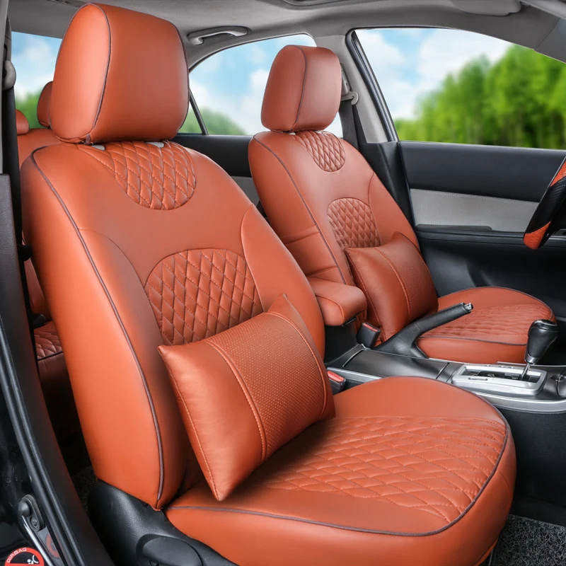 Чехол из искусственной кожи для Nissan Cefiro комплект чехлов на передние и задние