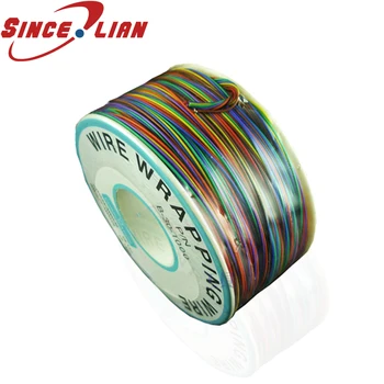 

8colors Probe Line PCB P/N 30AWG Wrapping Wire 208meters Flying Jumper 820FT Multicolor Cable Ok Wire B-30-1000