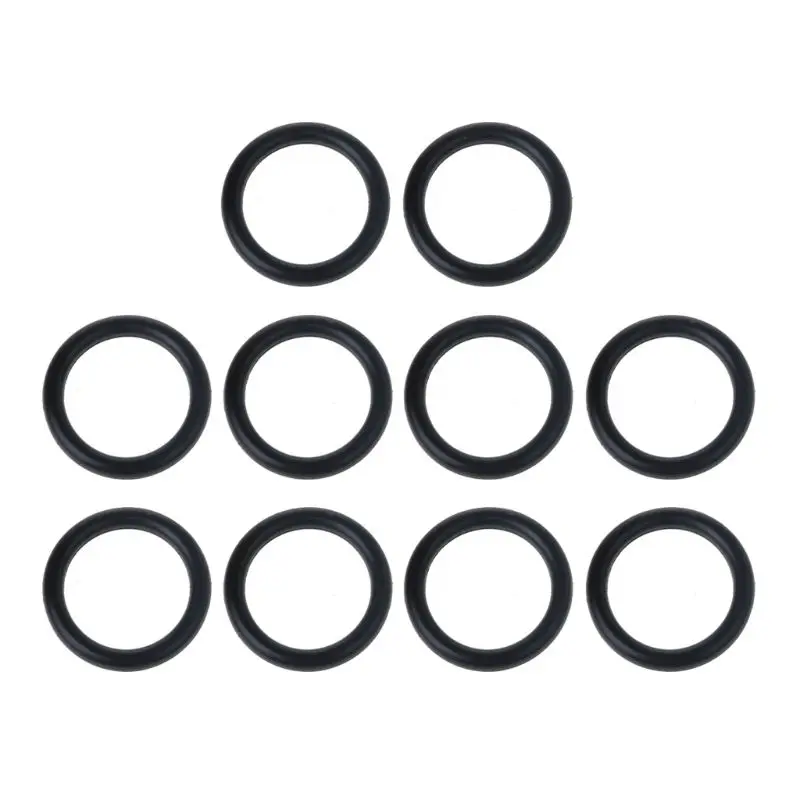10Pcs G1 4 Thread Water Cooling Silicone Seal O ring Water Cooler PC Accessories 10166 2