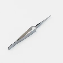 Пинцет для придания формы ногтям, нержавеющая сталь, самозакрывающийся пинцет, сделай сам, инструмент для хобби, рукоделия, 145 мм