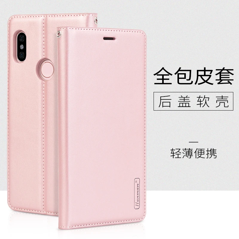 Xiaomi Redmi Note 7 Чехол Hanman Redmi Note 5 Coque Fundas роскошный кожаный кошелек Чехол Redmi Note 5 6 Pro Натуральная кожа флип-чехол