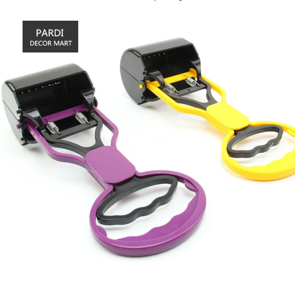 Clip di plastica Pet Pick Up Dog Shit Tool Borse per rifiuti Domestici e rifiuti di rifiuti per Cani Accessori per Animali Domestici,Yellow Clip di plastica Pet Pick Up Dog Shit Tool Borse per rifiuti Domestici e rifiuti di rifiuti per Cani Accessori per Animali Domestici,Yellow