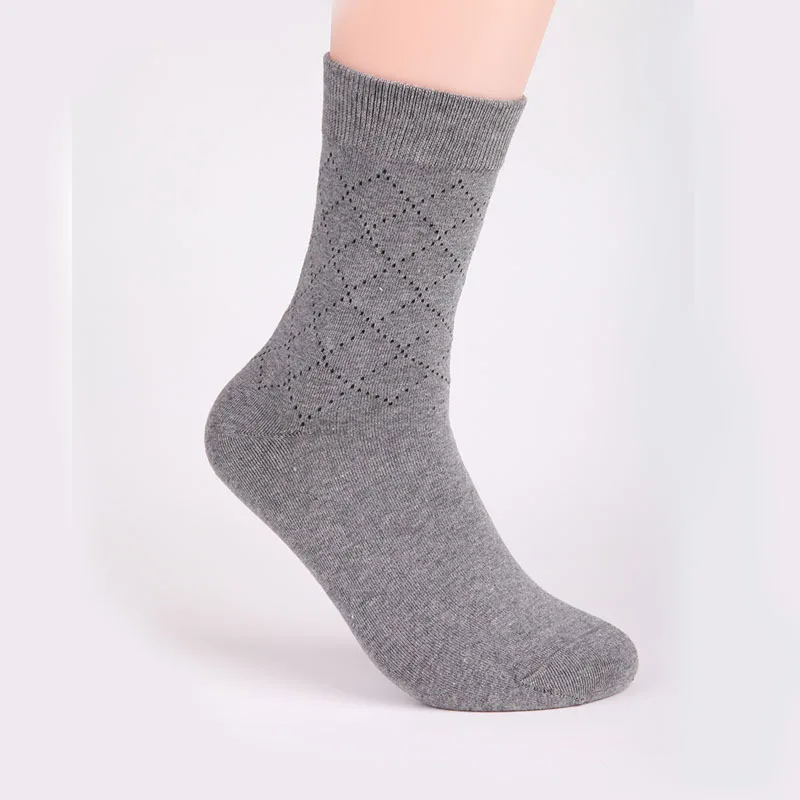 5 пар/лот мужские хлопковые носки, дешевые и высококачественные от фабрики, мужские sox - Цвет: grey