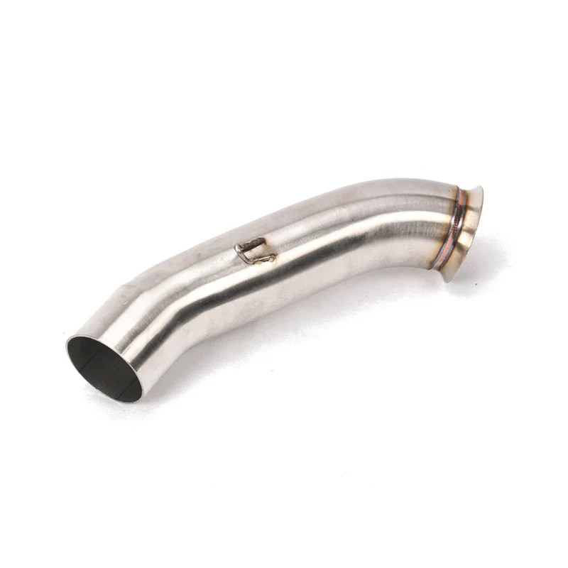 For 2017 2018 KTM 125 250 390 Duke RC390 Exhaust Pipe Slip On 51 mm Motorcycle Mid Tail Pipe No DB Killer Escape Modified Pipe