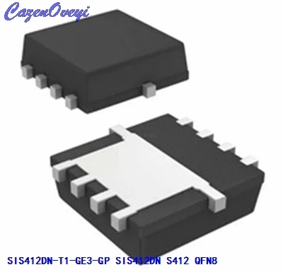 

10pcs/lot SIS412DN-T1-GE3-GP SIS412DN S412 QFN-8 In Stock