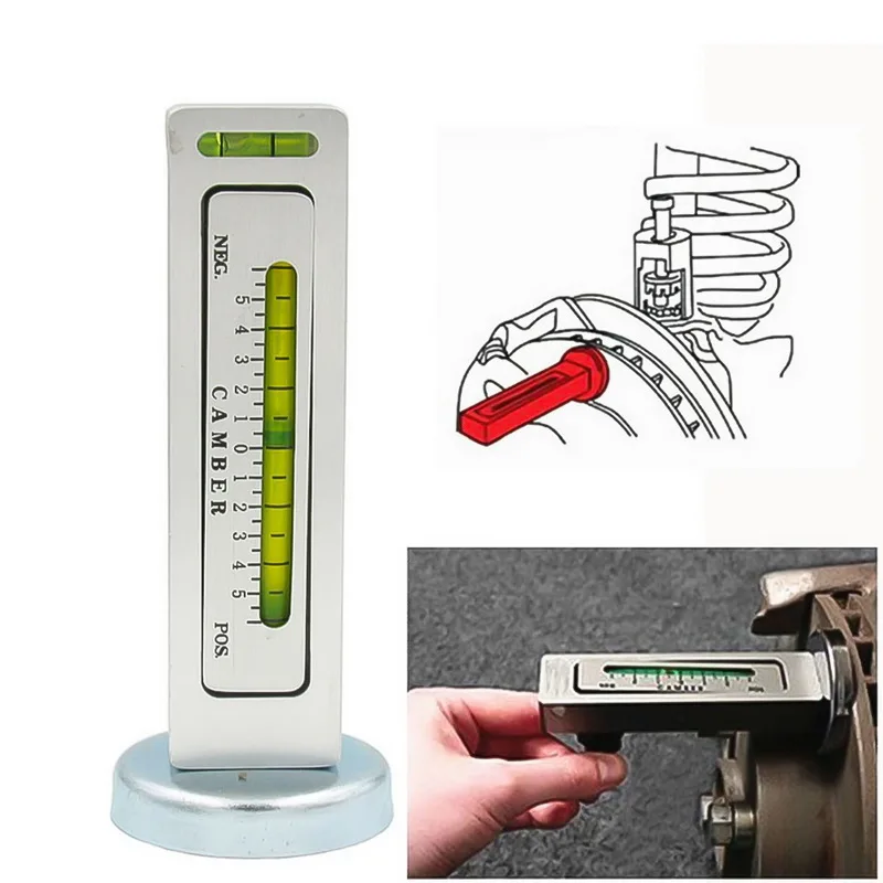 

Magnetic Gauge Tool Car Truck Camber Castor Strut Wheel Alignment Gauge Tool Kit 1pcs