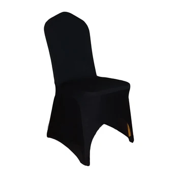 

Pack of 100 Free Ship Universal Polyester Spandex Chair Covers for Wedding Party Hotel Banquet Restaura Event Decoration Covers