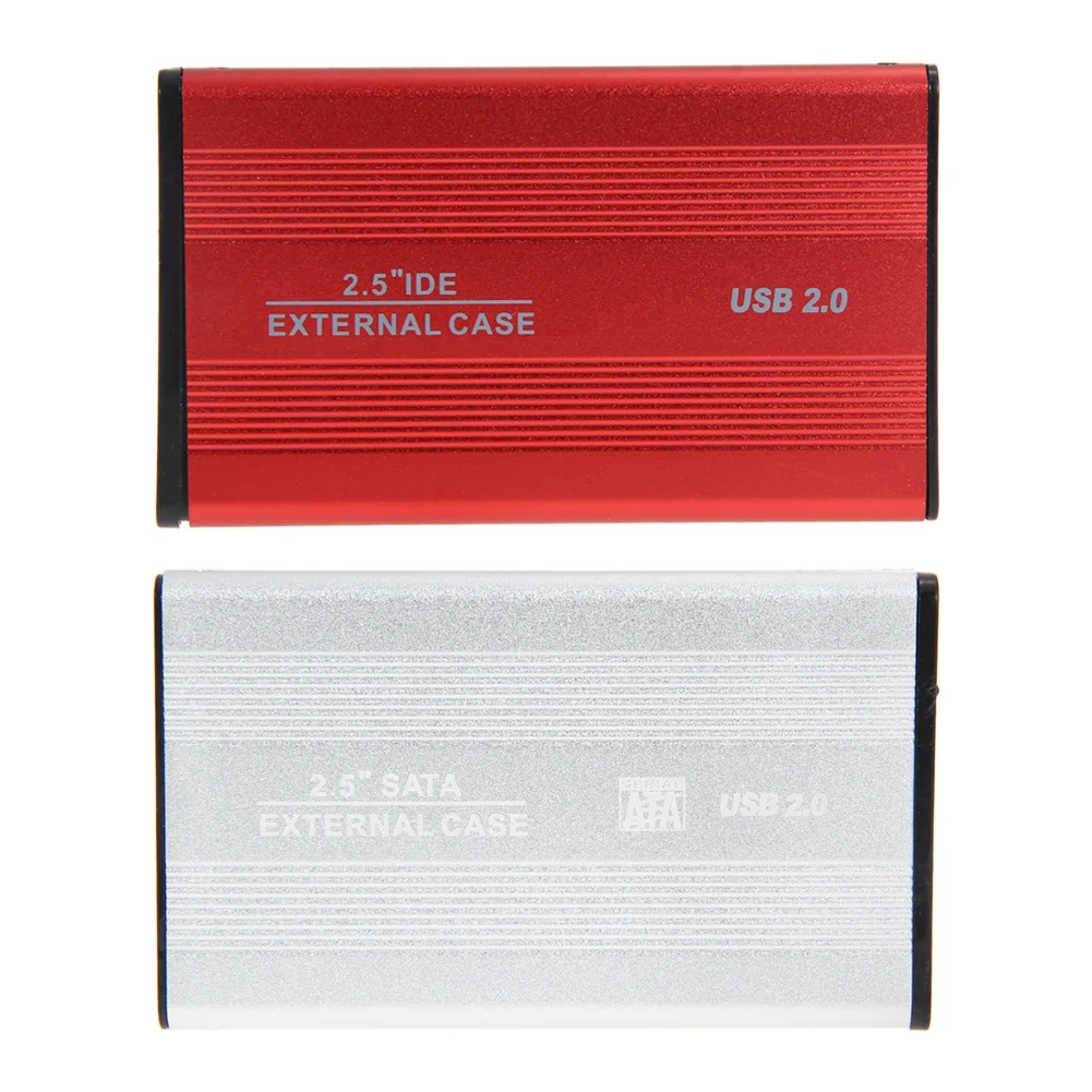 USB 2.0 2.5" SATA External Case HDD Enclosure 2.5 inch Hard Driver