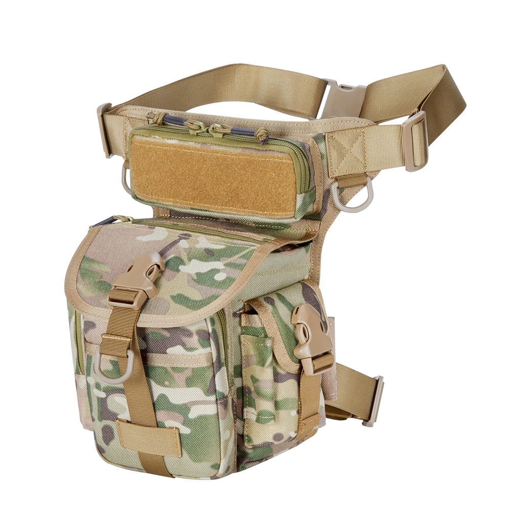 Tactical Drop Leg Bag Multifunctional Tactics Army Leg Bag Airsoft