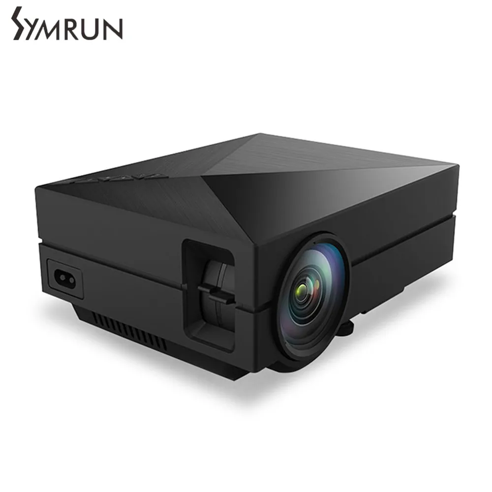 

Symrun 1000 Lumens Support Full HD video portable Cheap HDMI projector Beamer Media player gm60 mini LCD projector