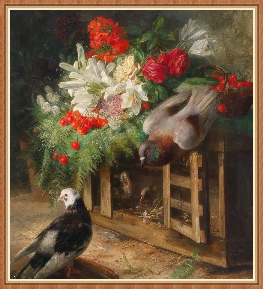 

Diy Diamond Painting round Drill Full Rhinestone Sticker Cross Stitch Painting Peace Dove And Flowers 40x30cm Fashion Decor