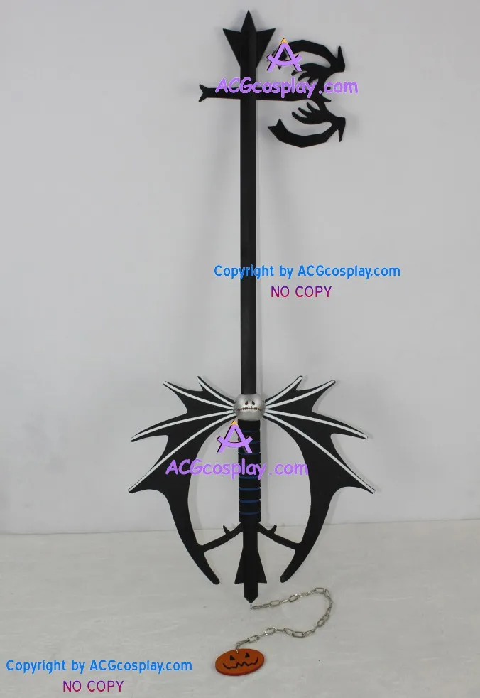 Коронка сердца Сора голова тыквы Keyblade реквизит для косплея из дерева 37 дюймов ACG