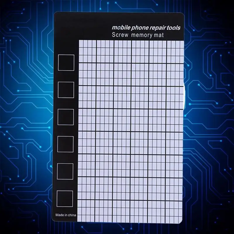 Универсальный Магнитный винт 145x90 мм, коврик для телефона, винты для телефона, коврик для хранения, карта памяти, рабочий коврик, мобильный телефон, планшеты, инструменты для ремонта