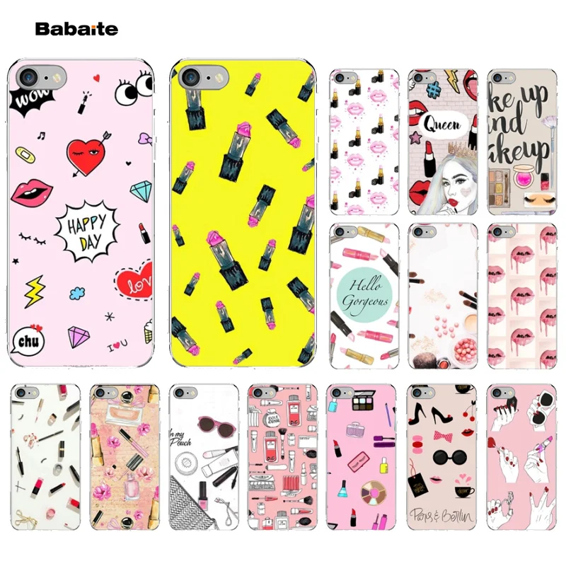 

Babaite Disgusting lipstick Custom Photo Soft Phone Case for iPhone 8 7 6 6S Plus 5 5S SE XR X XS MAX Coque Shell cover
