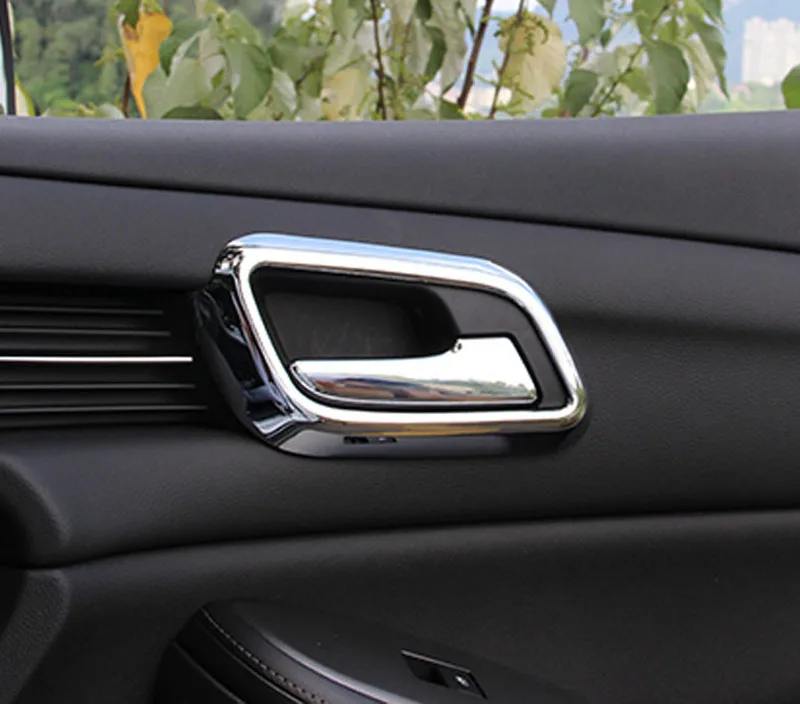 2 шт. для Chevrolet Malibu 2012-2015 декоративная рамка с внутренней ручкой яркая круглая