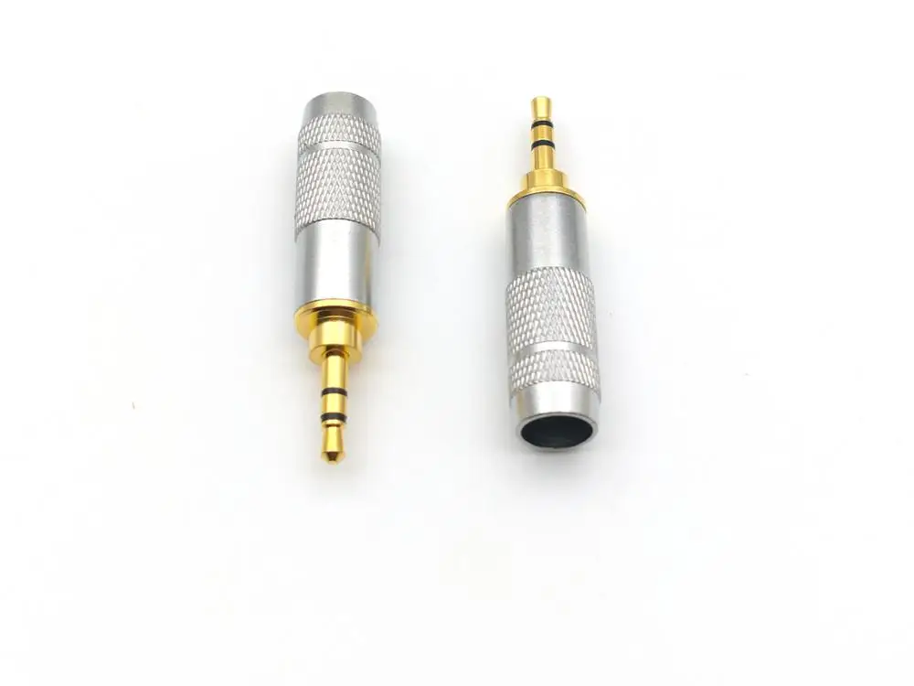 200pcs 2 5mm stereo Repair Headphone Jack Plug Cable Audio Solder connectors