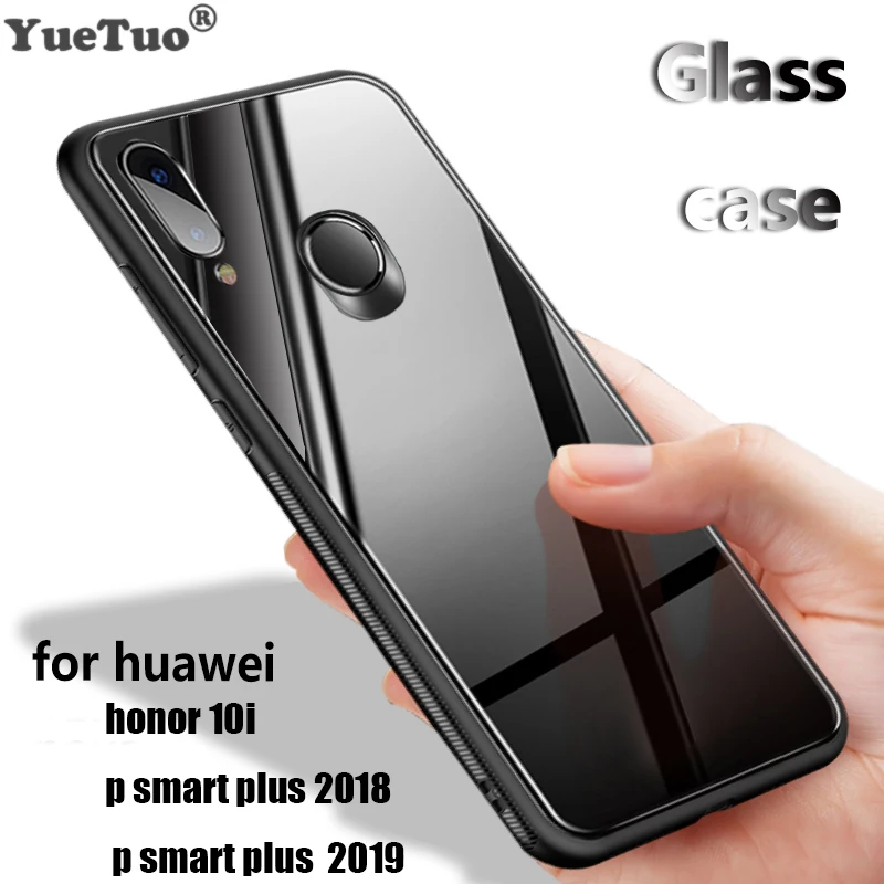 Стеклянный чехол YueTuo для телефона huawei honor 10i 10 i p smart plus 2019 6 3 psmart 2018 enjoy 9s