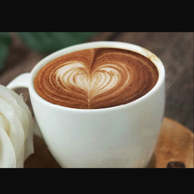طويل الفم سحب زهرة كوب تلميح أوانٍ من الستانليس ستيل كابتشينو يتوهم القهوة أباريق الحليب Coffeeware اسطوانة Frothers و اتيه الفن