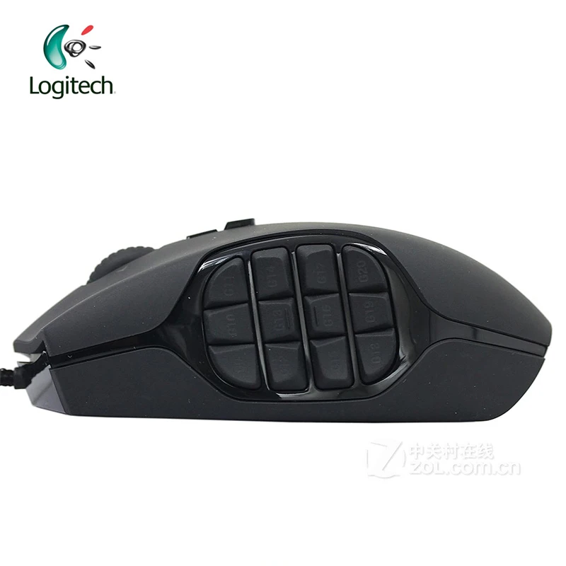 Оригинальная игровая мышь logitech G600, игровая мышь для ноутбука, 8200 dpi, оптика, 17 программируемых кнопок, мышь