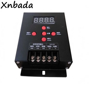 

T-500 Full Color SPL TTL RGB Led Controller For WS2811 WS2801 WS2812 RGB LED Strip Light Tape DC5-24V Input