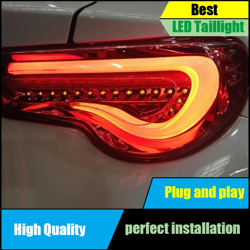 Car Styling Tail Lamp For Toyota 86 GT86 FT86 2012 2017 Taillights Dynamic Turn Siganl Taillight